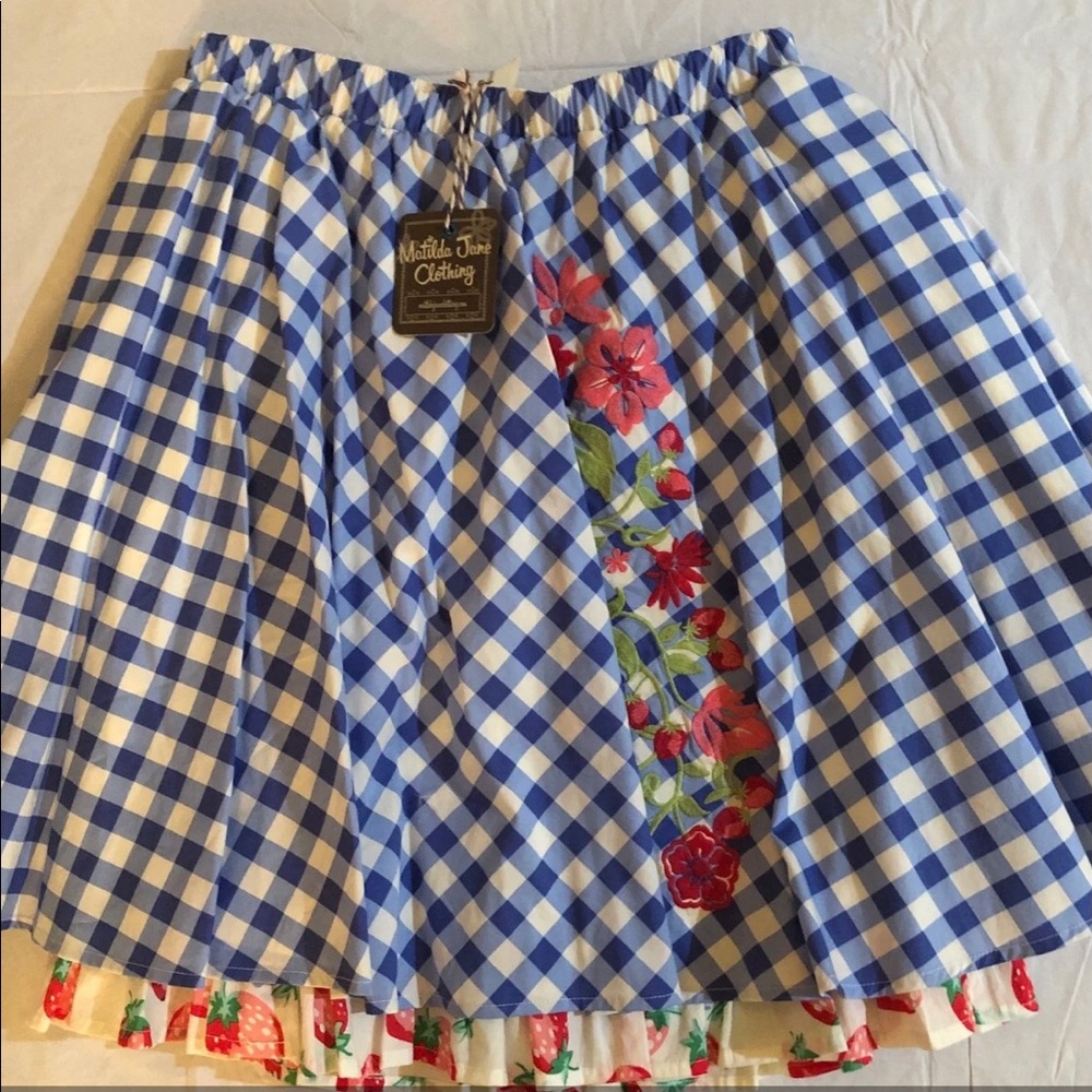 Matilda Jane Dutch Apple Skirt NWT